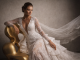 luxury bridal wedding dress soft and sophisticated